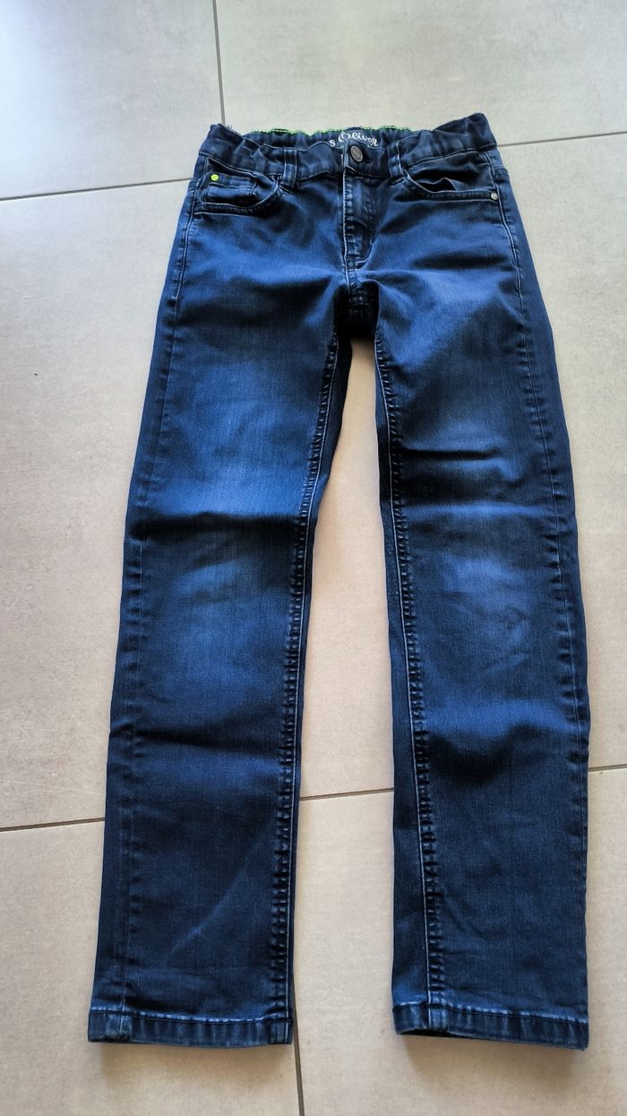 Pantalon jean garçon 9 10 ans - photo numéro 2