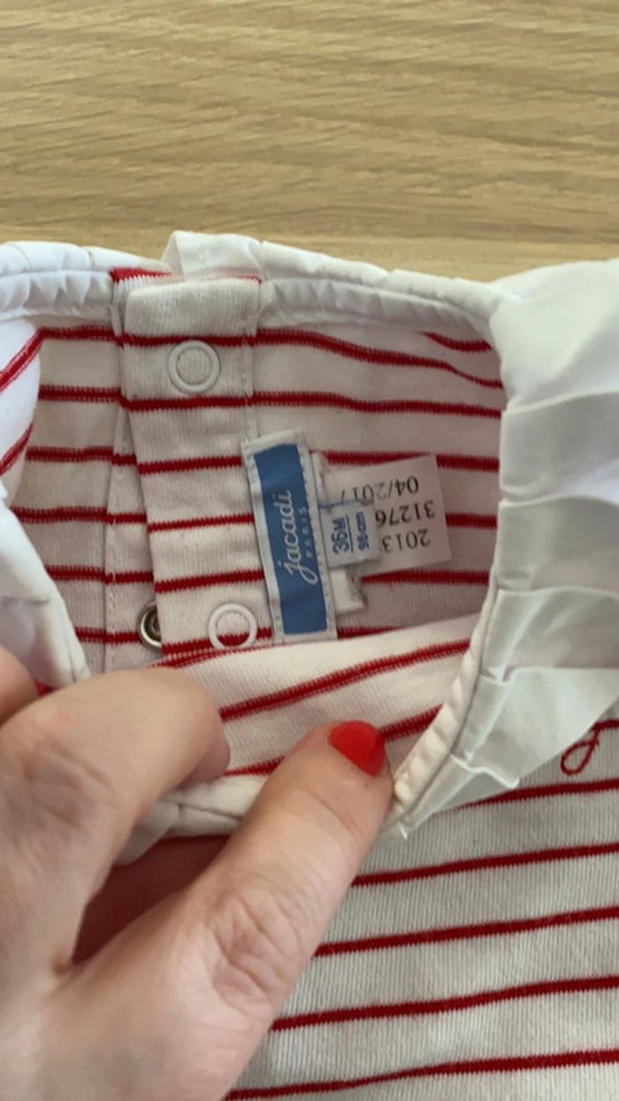 Chemises manches longues jacadi 36 mois - photo numéro 3