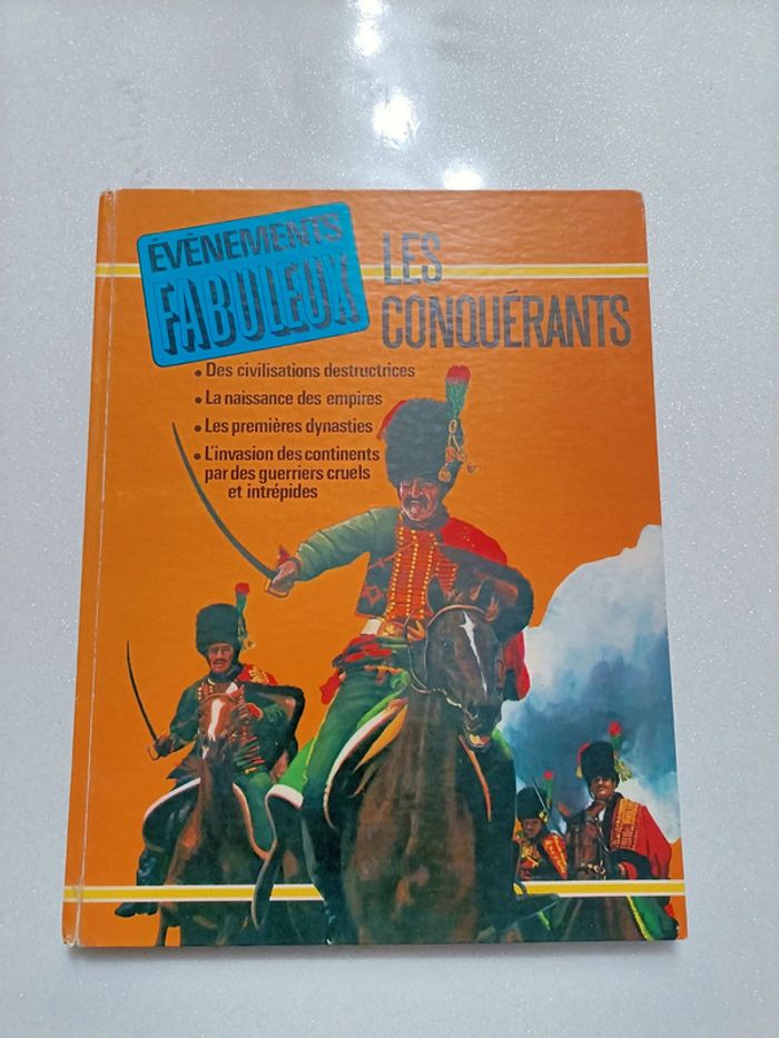 Livre les conquérants événement fabuleux