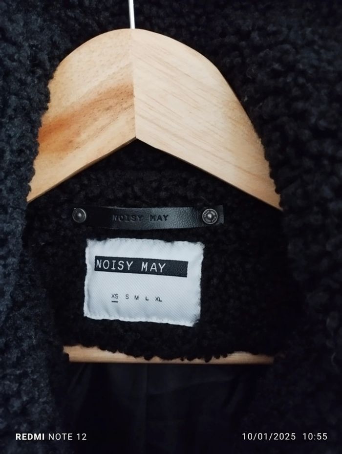 Manteau noir femme Noisy May TXS - photo numéro 3