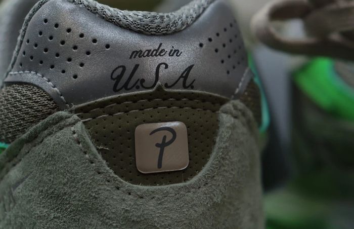 New balance x patta 990v3 olive - photo numéro 7