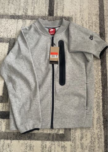 Veste Nike Tech fleece gris 