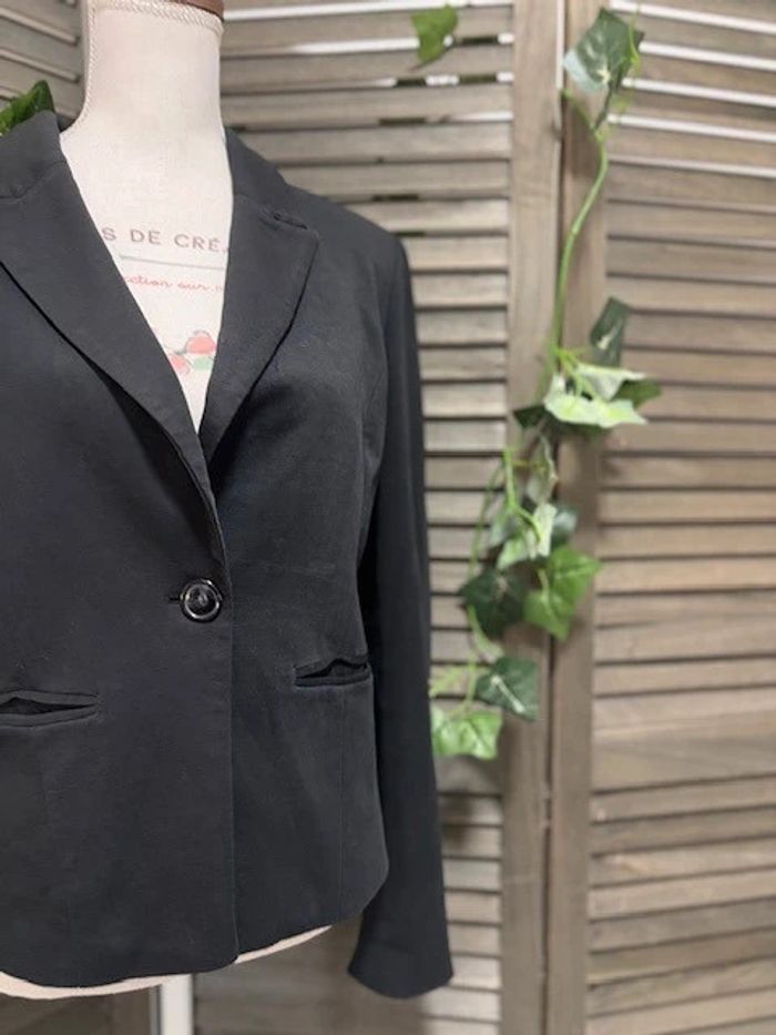 blazer Armani Jeans noir taille 48 - photo numéro 3