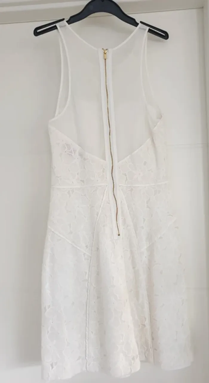 Robe chic, blanc , taille S, Derhy - photo numéro 5