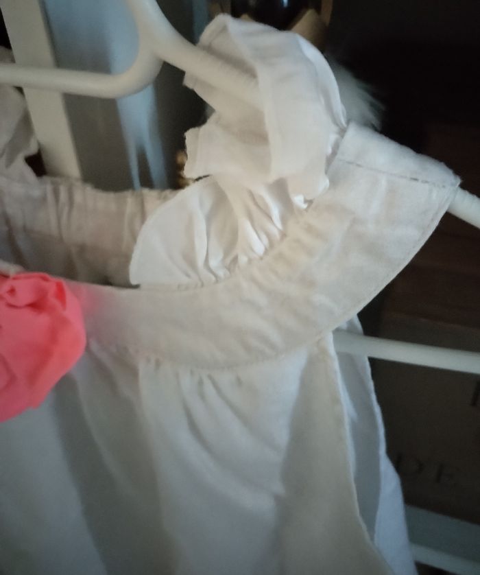 Jolie robe élégante légèrement pailleté "Verbaudet" 100% coton - photo numéro 5