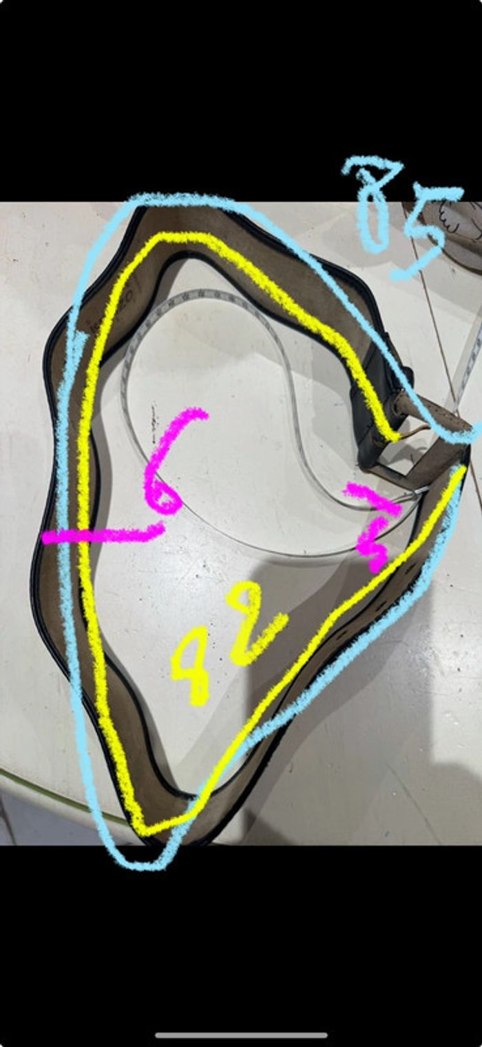 Ceinture Vintage Kenzo, petite taille - photo numéro 11