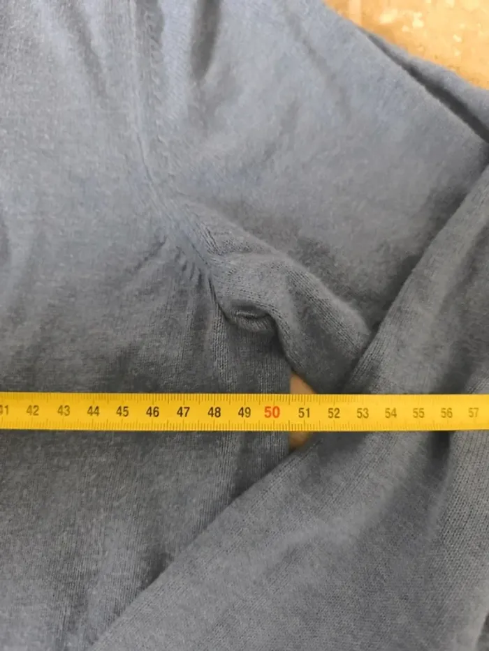 Pull col V homme Nautica bleu clair M excellent état - photo numéro 5
