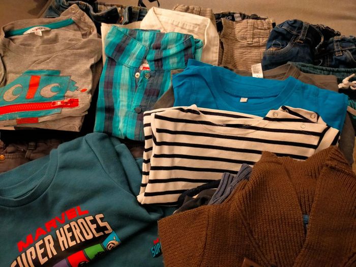 Lot garçon 2/3 ans – 20 pièces