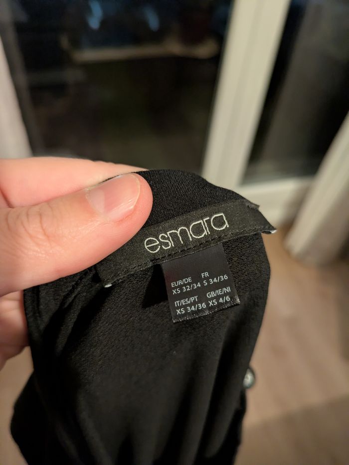 Robe noire fluide, sobre et chic, Esmara, taille S, parfait état ! - photo numéro 5