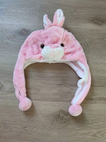 Bonnet tête de lapin neuf