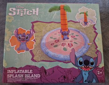 Île gonflable Stitch