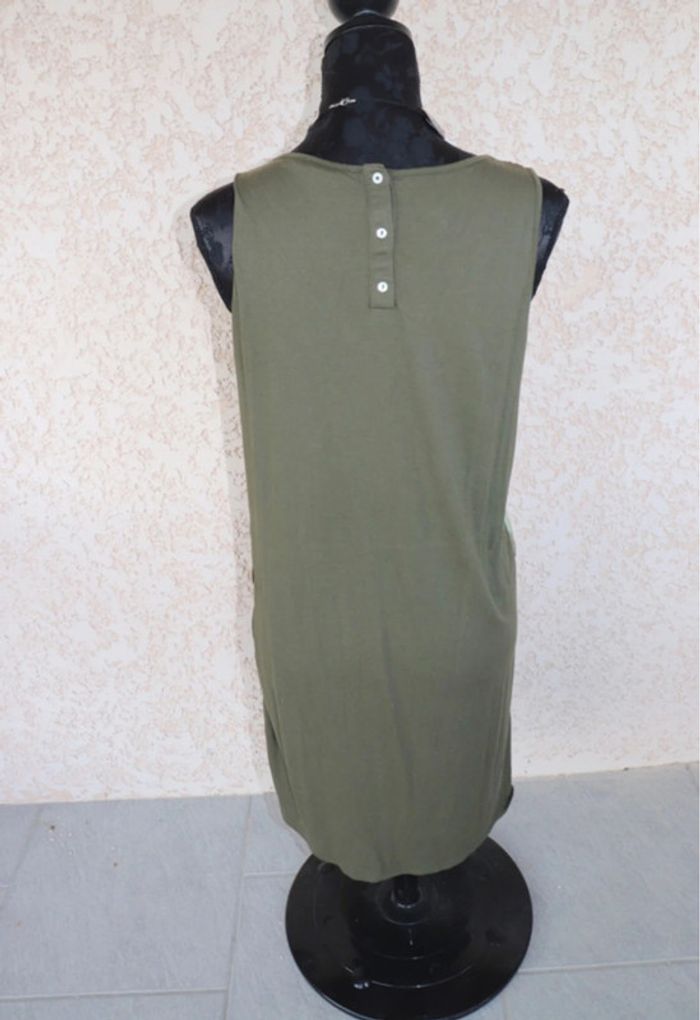 27 - Robe fluide kaki camaieu - photo numéro 2