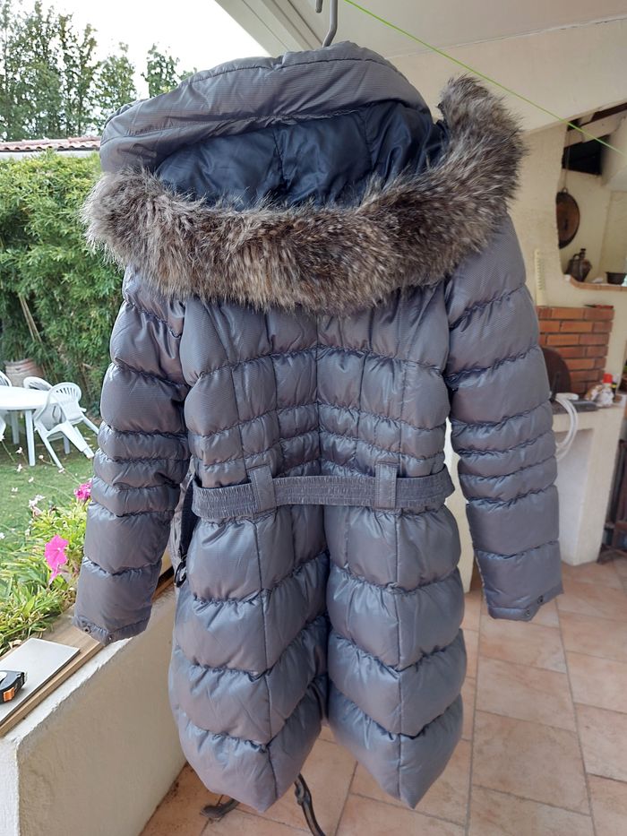 Veste doudoune avec capuche Poivre Blanc - photo numéro 4