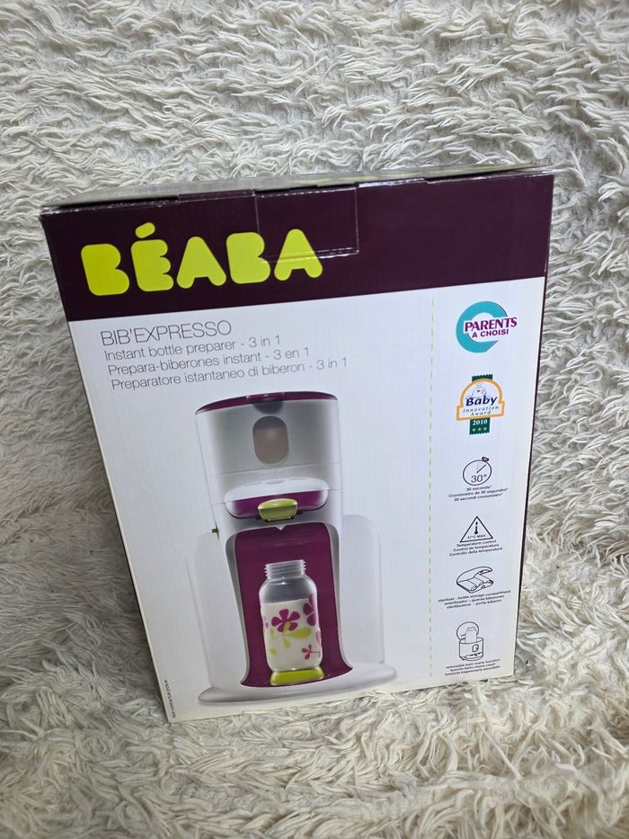 Beaba bib'expresso :  préparateur biberon instantané 3 en 1
