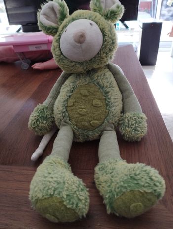 Doudou peluche souris moulin roty