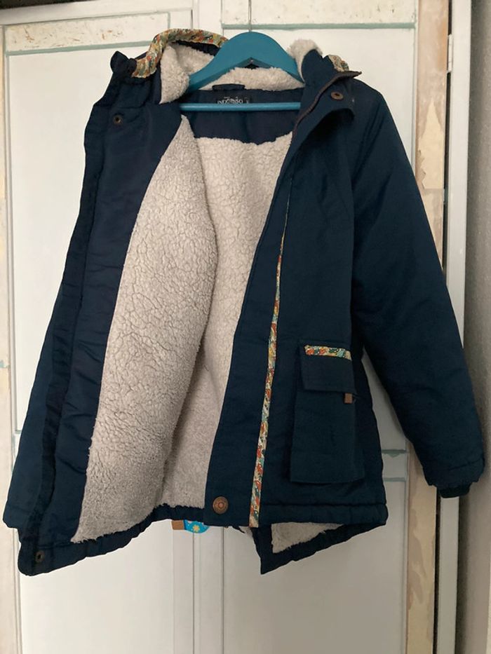 Manteau bleu marine - photo numéro 4