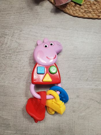 Jouet clé peppa pig