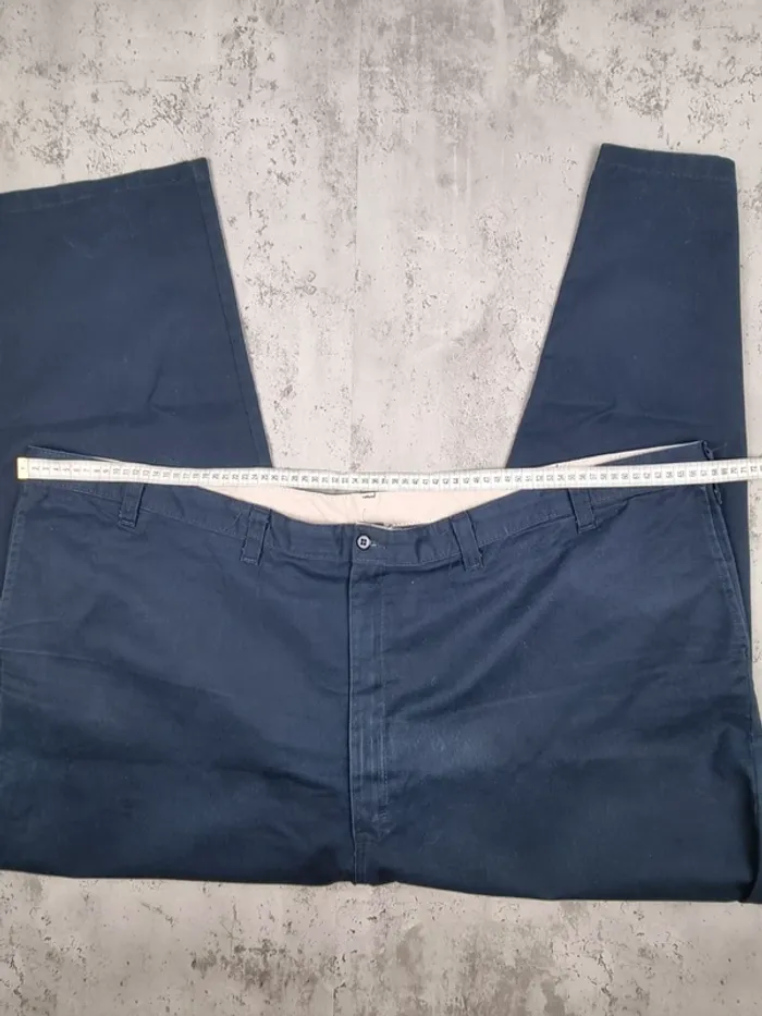 Chino oversize Dickies bleu marine – Taille 54x30 Hommes (mesures en photos) - photo numéro 6