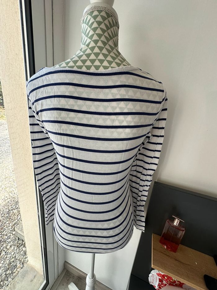 T-shirt ML Marinière - photo numéro 3
