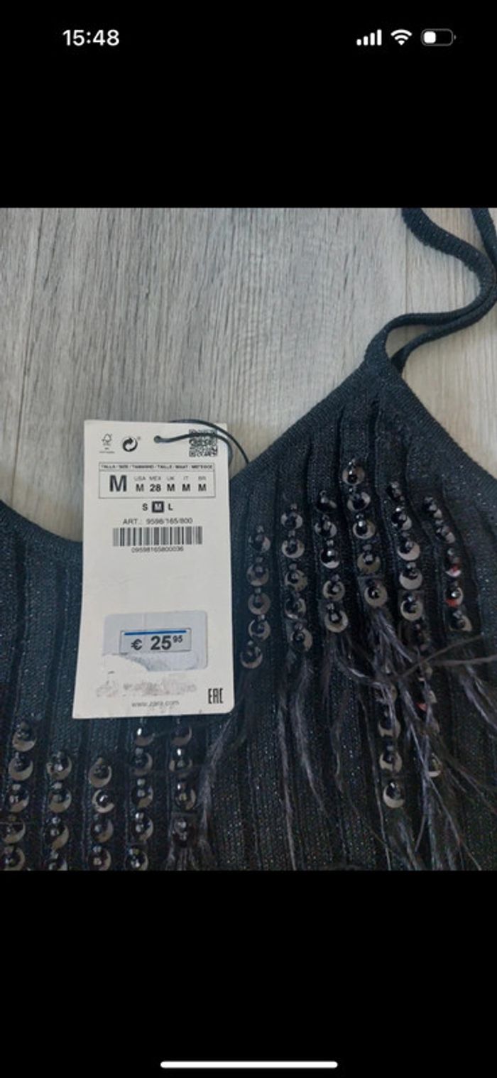 Top Zara taille M neuf - photo numéro 5