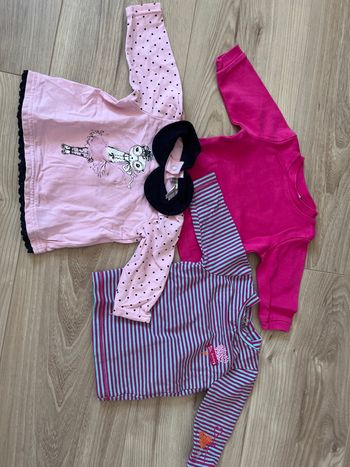 Lot tee shirt 1 mois 