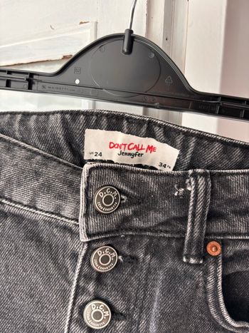 Jupe en jean noir Jennyfer