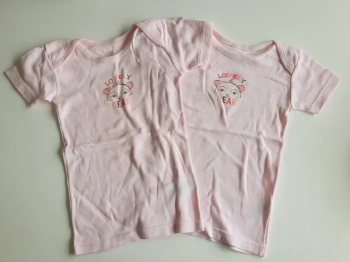 Lot de 2 maillots de corps Tex 36 mois