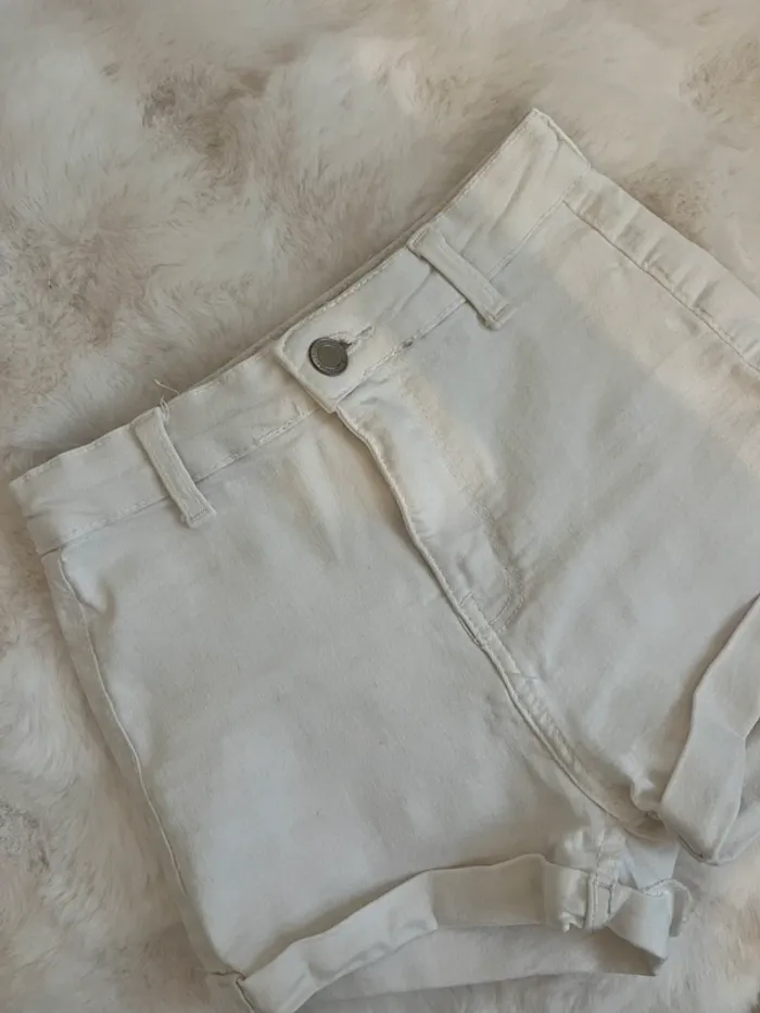 Short Blanc Lea - photo numéro 2