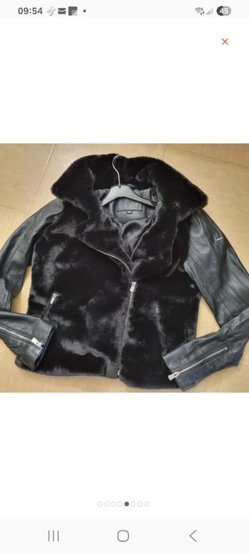 perfecto KAPORAL bi matière cuir taille XS / S