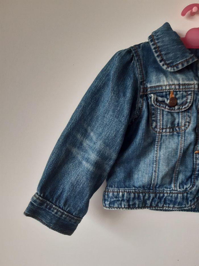 Veste en jeans Baby Gap 1969 6 - 12 mois - photo numéro 2