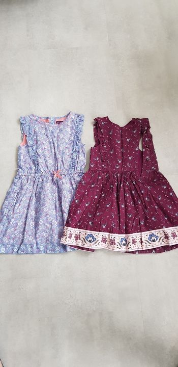 Lot 2 robes sergent major 6 ans