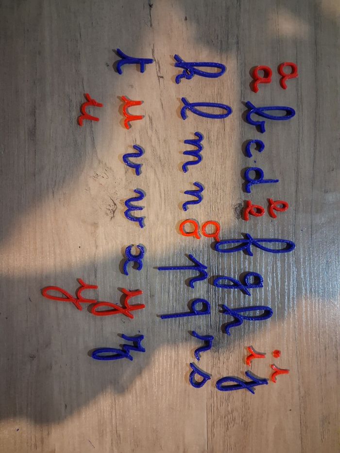 Lettres mobiles alphabets belle allure - photo numéro 3