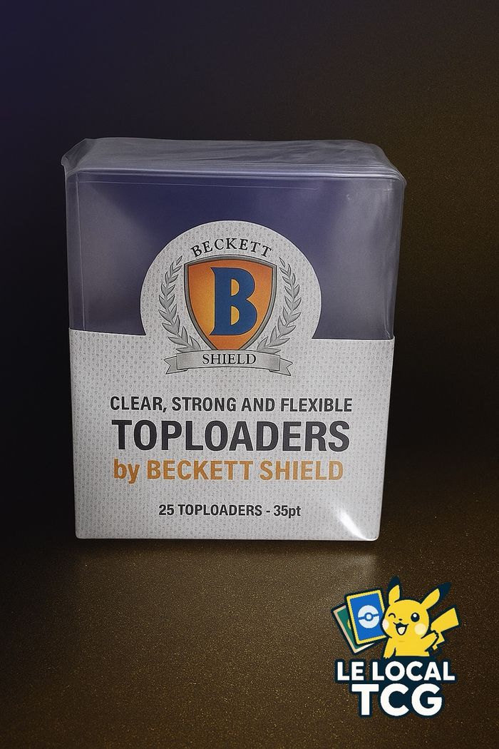 Paquet de 25 toploader beckett
