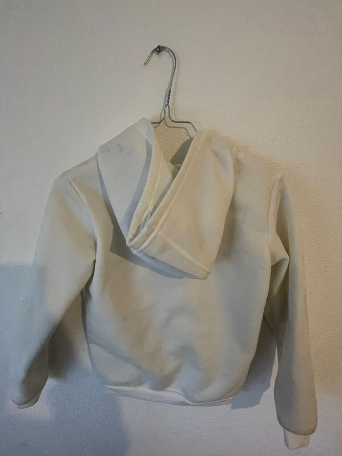 Sweet blanc à manches longues avec capuche - photo numéro 2