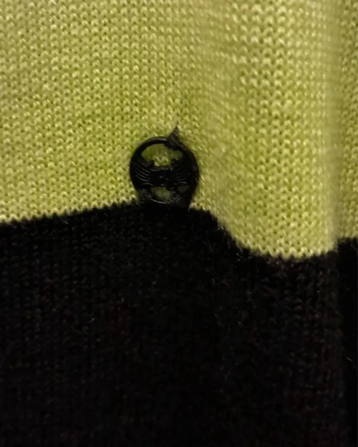 Pull Kaporal neuf noir/vert clair taille xl - photo numéro 3