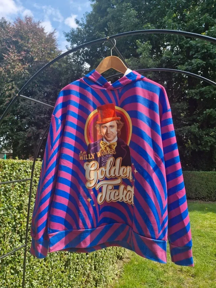 Sweat à capuche •  Willy Wonka - photo numéro 4