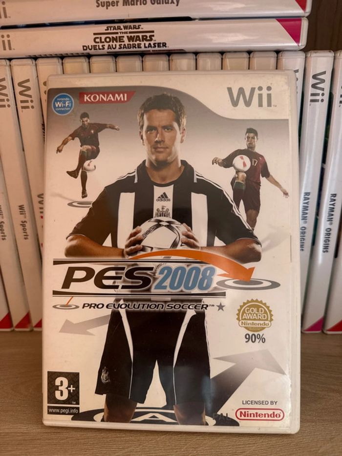 Pes 2008 pro evolution soccer football jeu wii