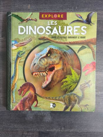 Livre dinosaures 