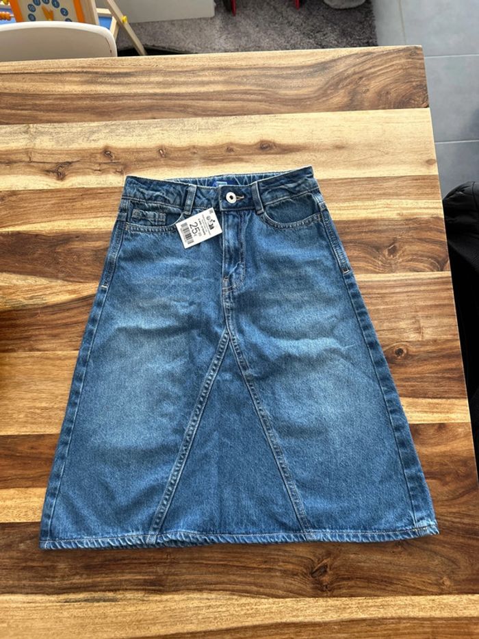 Jupe en jeans okaidi 8 ans