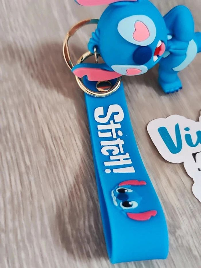 Porte clés Lilo & Stitch bleu - photo numéro 3