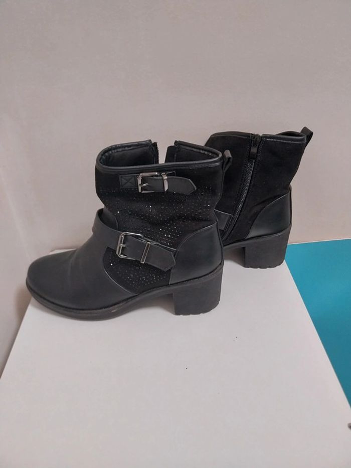 Bottine femme avec talon 39 gemo - photo numéro 3