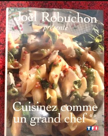 Livre recettes Robuchon
