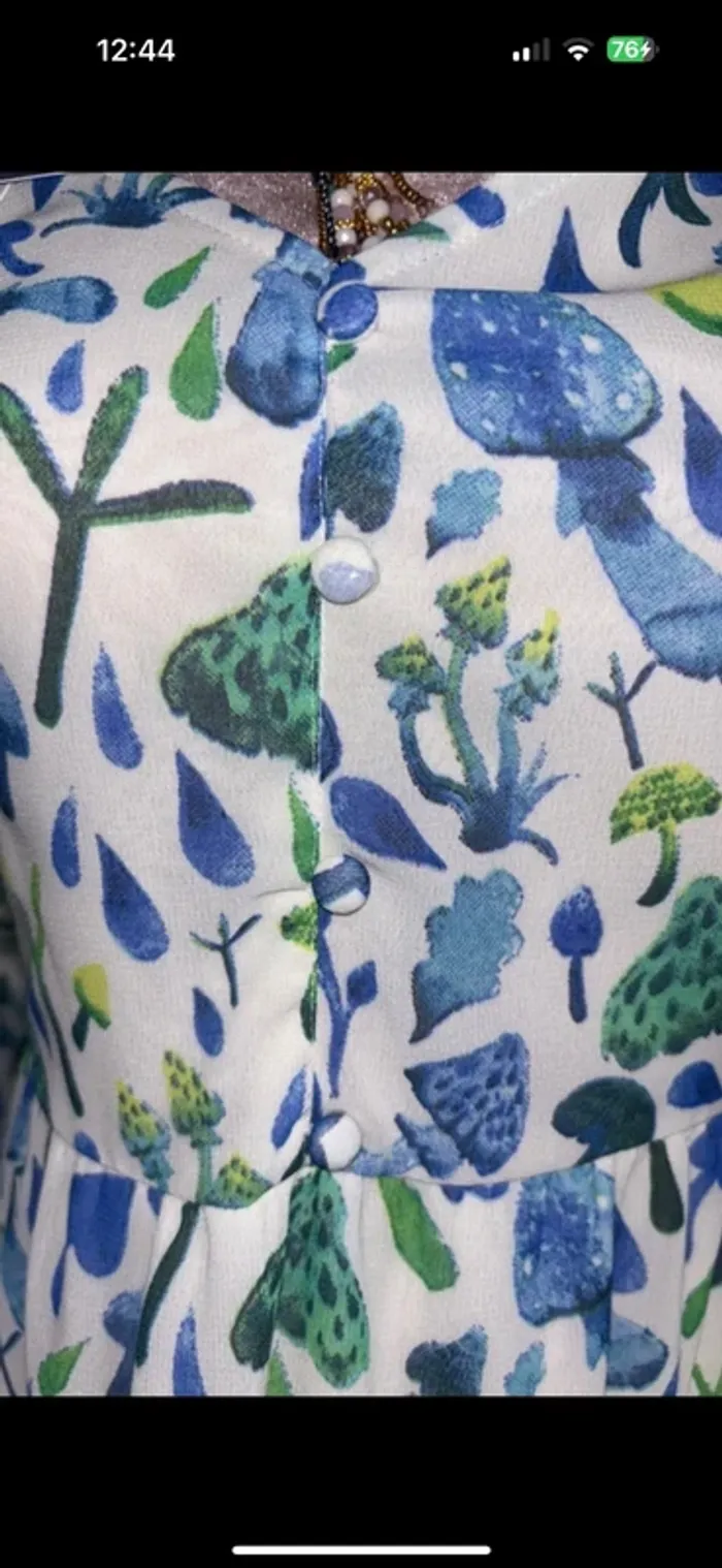 Magnifique Robe doublée à fleurs neuve - photo numéro 4