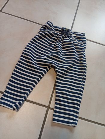 Pantalon tape a l'oeil fille