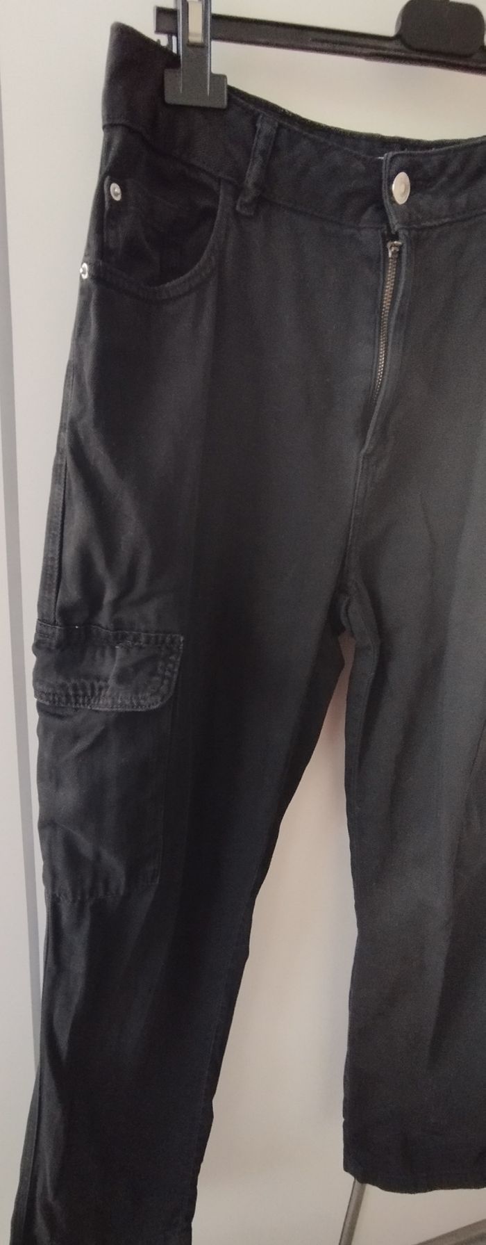 Pantalon cargo femme Denim - photo numéro 3