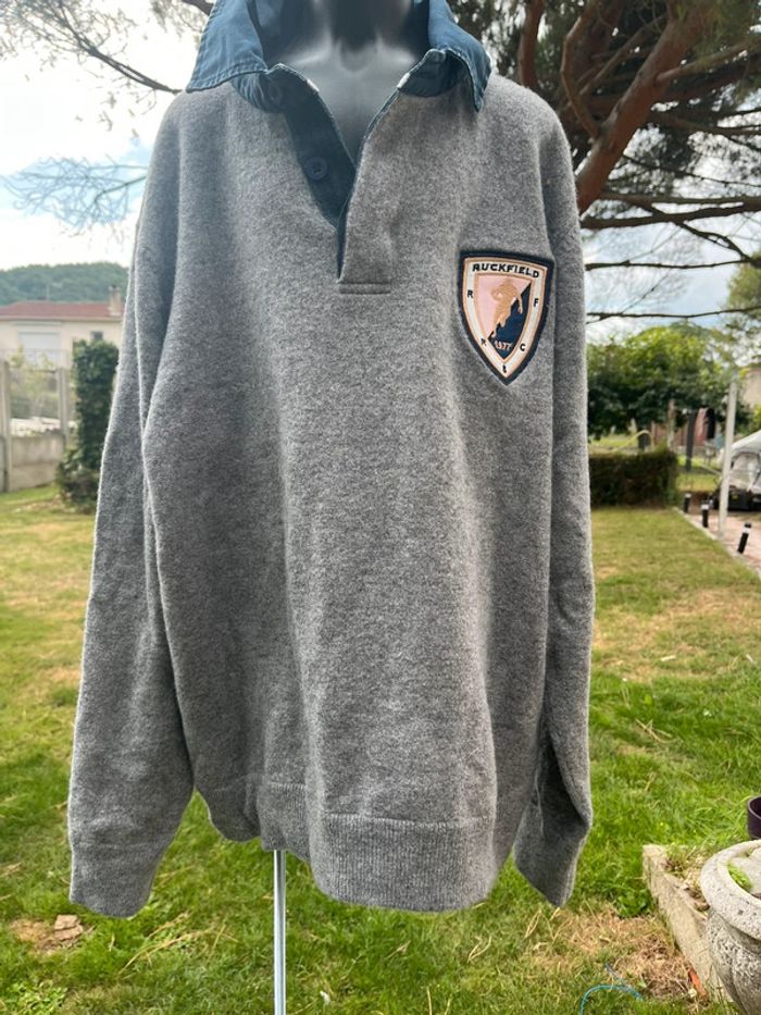 Pull gris ruckfield taille L