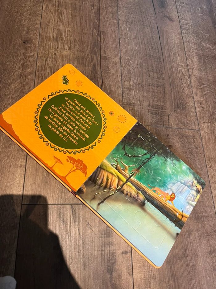 Mon petit livre puzzle Le roi lion - photo numéro 5
