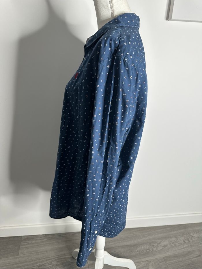 Chemise bariolée bleue marine Timberland TXL - photo numéro 8