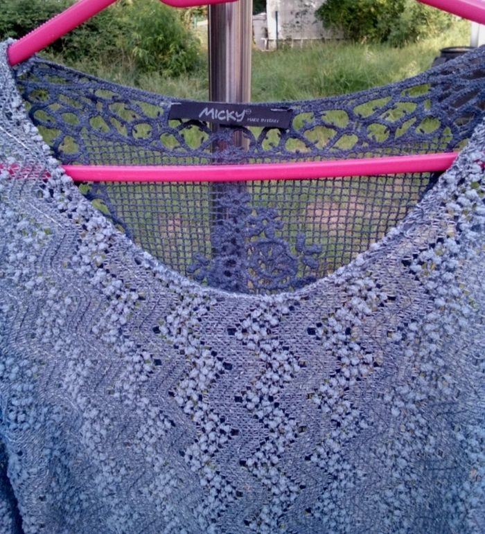 Pull ajouré de "Micky Made in Italy" - photo numéro 5