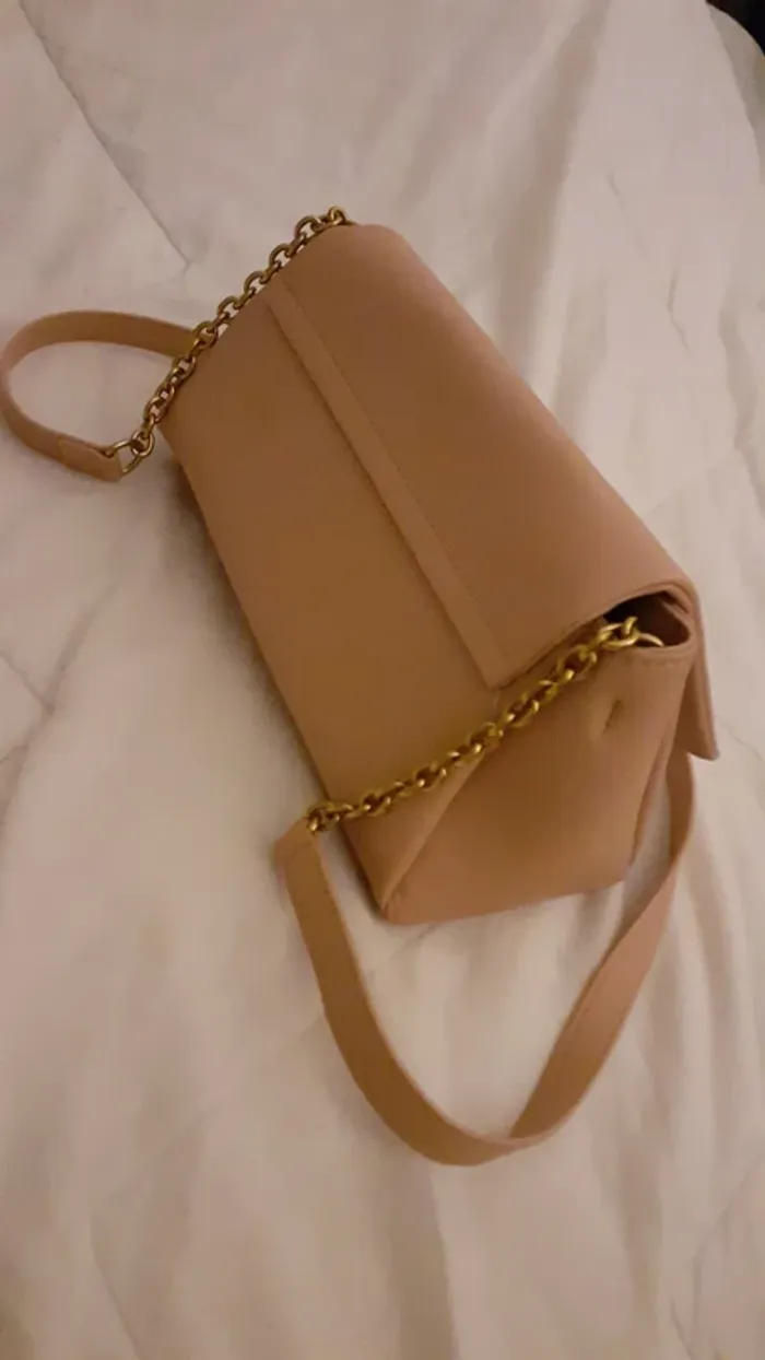 Sac mango rose poudré - photo numéro 6
